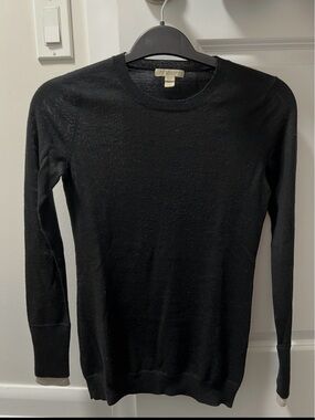 Burberry Black Crewneck Sweater